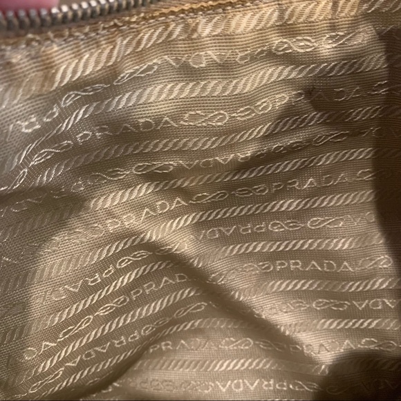 PRADA Beige Tissut Nylon shoulder bag - Picture 8 of 9